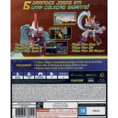 Mega Man Zero/Zx Legacy Collection Ps4