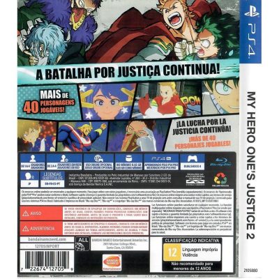 My Hero Ones Justice 2 Ps4
