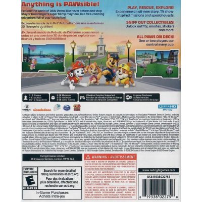 Paw Patrol World Ps5