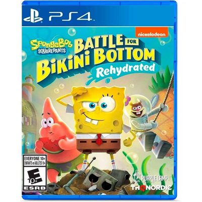 Spongebob Squarepants Battle For Bikini Bottom Rehydrated Ps4