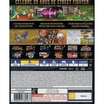 Street Fighter 30Th Anniversary Collection Ps4