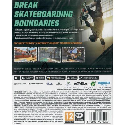 Tony Hawk's Pro Skater 1+2 Ps5