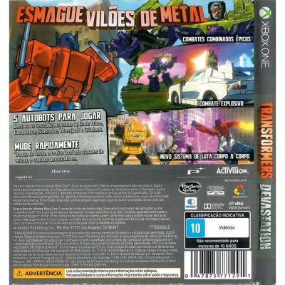 Transformers Devastation Xbox One #1