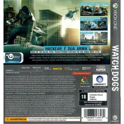 Watch Dogs Xbox One #1 (Mancha)