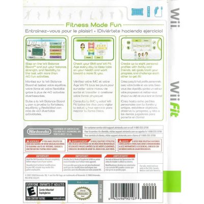 Wii Fit Nintendo Wii #3 (Sem Manual)