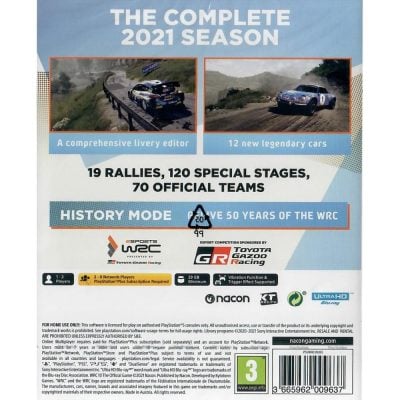 Wrc 10 The Official Game Ps5
