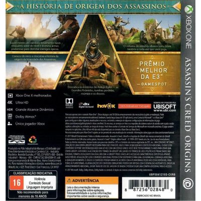 Assassins Creed Origins Xbox One #1