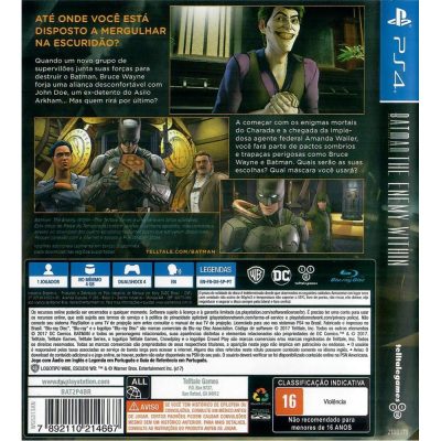Batman The Enemy Within Ps4