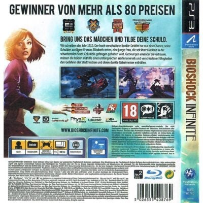 Bioshock Infinite Ps3 #3 (Sem Manual) (Capa Impressa)