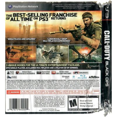 Call Of Duty Black Ops Ps3 #2
