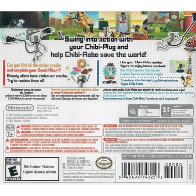 Chibi-Robo! Zip Lash Nintendo 3Ds