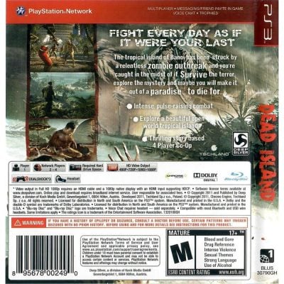 Dead Island Ps3 (Greatest Hits)
