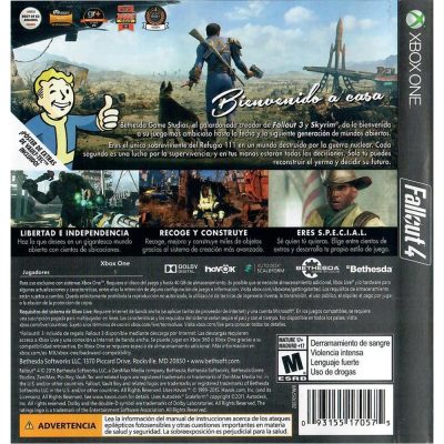 Fallout 4 Xbox One #3 (Com Mapa)