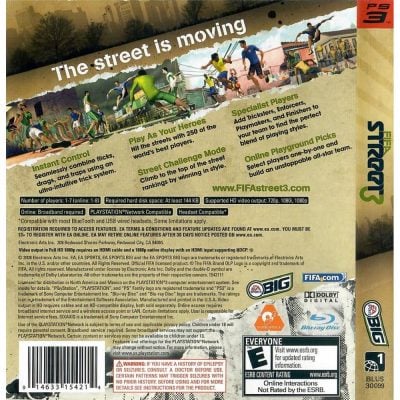 Fifa Street 3 Ps3