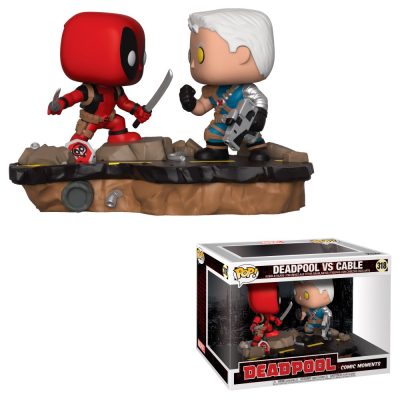 Funko Pop Deadpool Comic Moments Deadpool Vs Cable 318 (Vaulted)