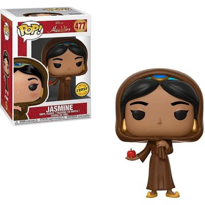 Funko Pop Jasmine Disguise 477 (Segurando A Maçã) (Aladdin)