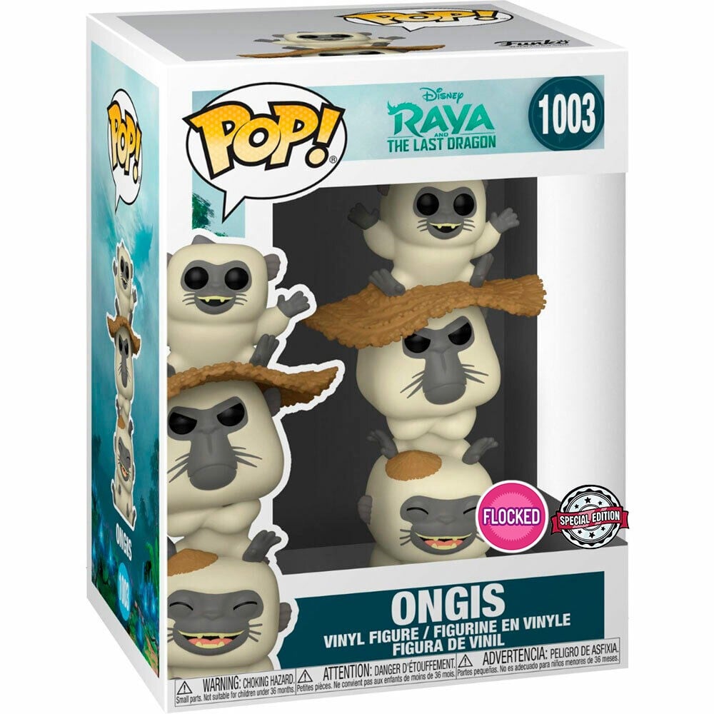 Funko Pop Ongis 1003 (Flocked) (Raya And The Last Dragon)