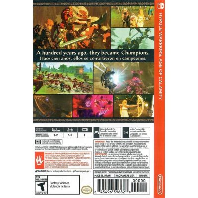 Hyrule Warriors Age Of Calamity Nintendo Switch