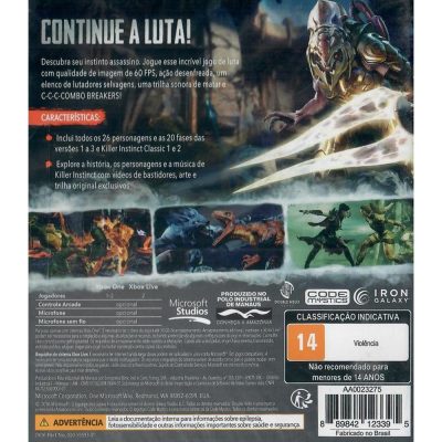 Killer Instinct Edição Definitiva Xbox One