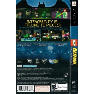 Lego Batman The Video Game Psp
