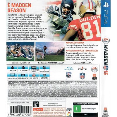 Madden Nfl 15 Ps4