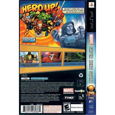 Marvel Super Hero Squad Psp (Sem Manual)