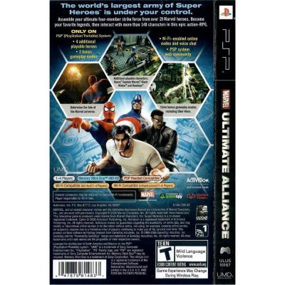 Marvel Ultimate Alliance Psp