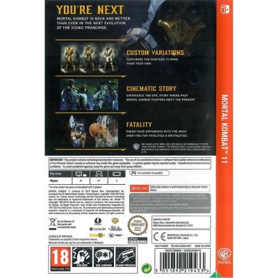Mortal Kombat 11 Nintendo Switch