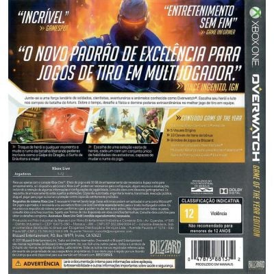 Overwatch Goty Edition Xbox One