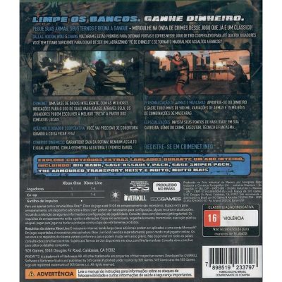 Payday 2 Crimeware Edition Xbox One