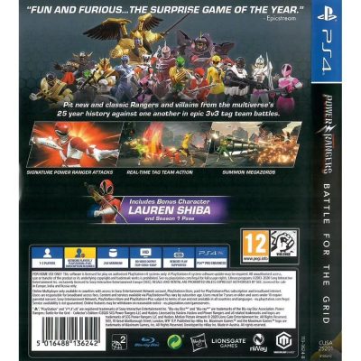 Power Rangers Battle For The Grid Ps4 (Collector Edition)