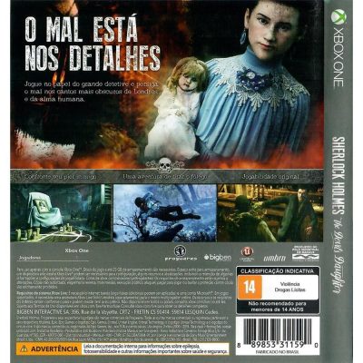 Sherlock Homes The Devils Daughter Xbox One #1