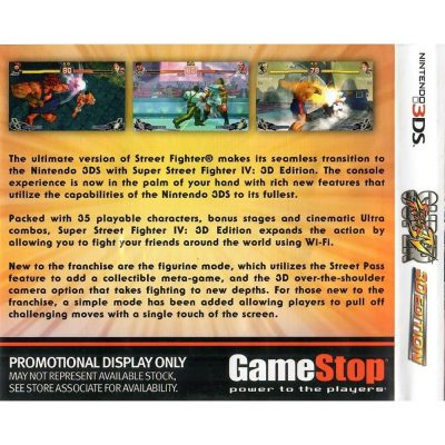 Super Street Fighter Iv 3D Edition Nintendo 3Ds #2 (Sem Manual)