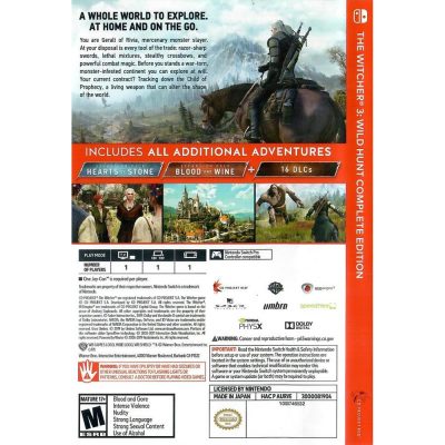 The Witcher Iii Wild Hunt Complete Edition Nintendo Switch