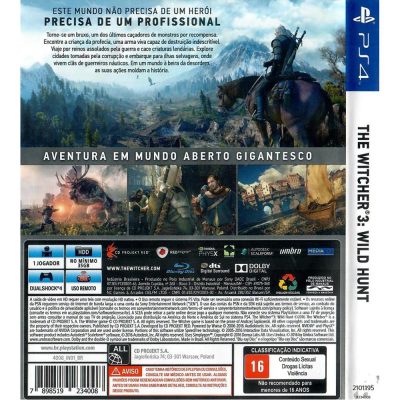 The Witcher Iii Wild Hunt Ps4 (Com Extras)