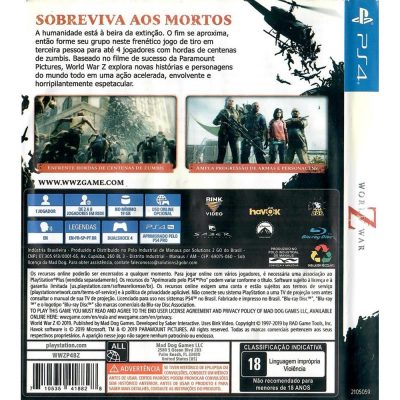 World War Z Ps4 #3