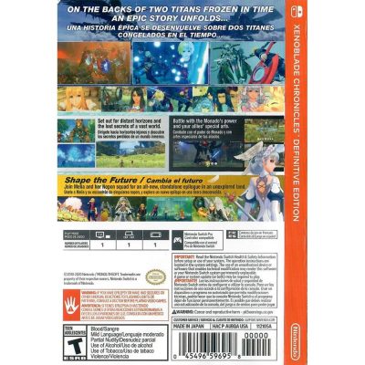 Xenoblade Chronicles Definitive Edition Nintendo Switch