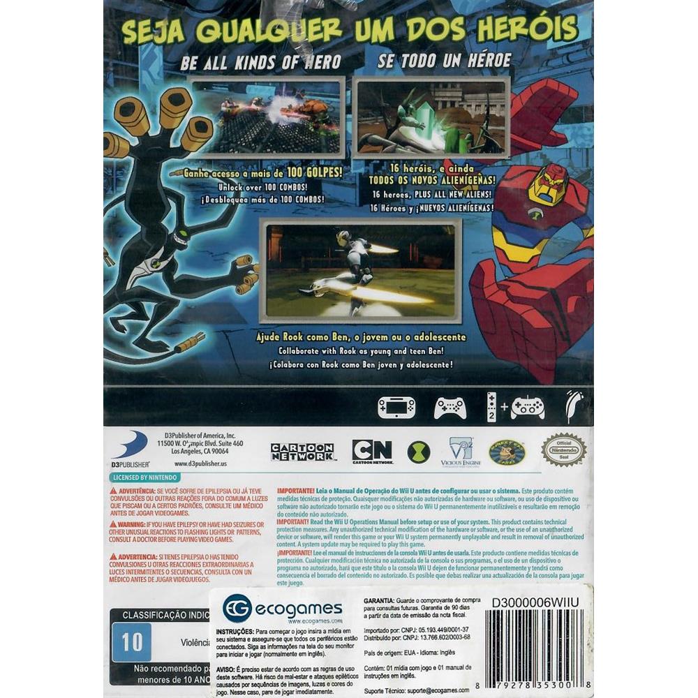 Ben 10 Omniverse Nintendo Wii U