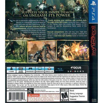 Bound By Flame Ps4