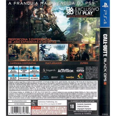 Call Of Duty Black Ops Iii Ps4 #1