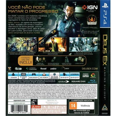 Deus Ex Mankind Divided Ps4 #2