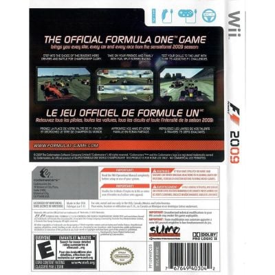 F1 2009 Nintendo Wii
