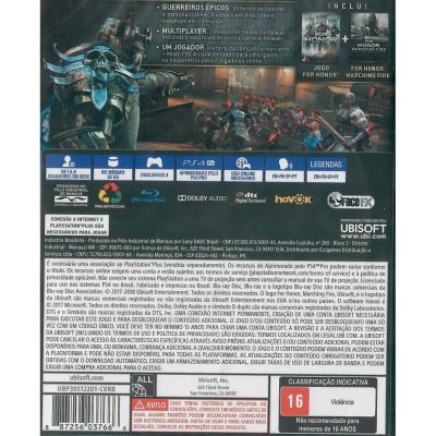 For Honor Ps4
