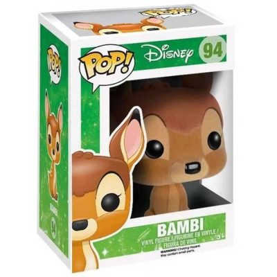 Funko Pop Bambi 94 (Flocked) (Disney) (Vaulted)