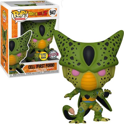 Funko Pop Cell (First Form) 947 (Dragon Ball Z) (Special Edition) (Glows)