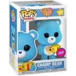 Funko Pop Champ Bear 1203 (Care Bears 40Th Anniversary) (Flocked)