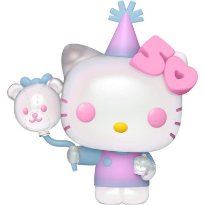 Funko Pop Hello Kitty Com Balão #76 (Aniversário 50 Anos)