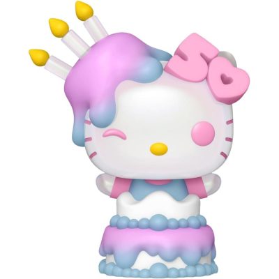 Funko Pop Hello Kitty No Bolo #75 (Aniversário 50 Anos)