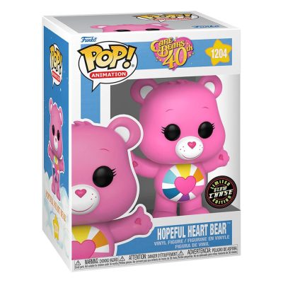 Funko Pop Hopeful Heart Bear 1204 (Care Bears 40Th) (Glows)