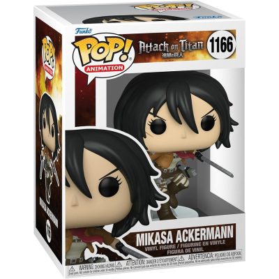Funko Pop Mikasa Ackermann 1166 (Attack On Titan) (Vaulted)